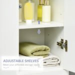 High Gloss Tall Bathroom Cabinet - Image 7