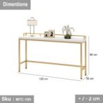 Electrostatic painted metal console - MTC-105 - Image 4