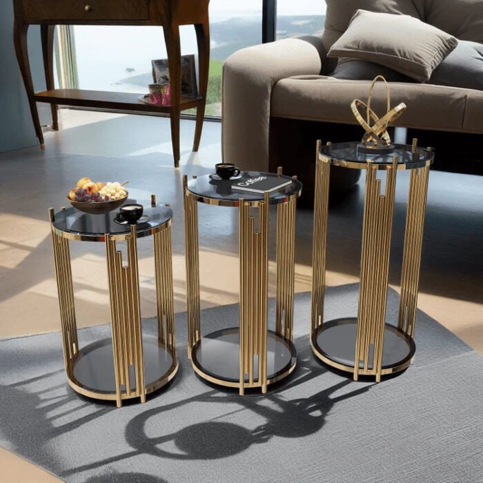 Stainless Steel Side Table - ORX-057 - Image 1