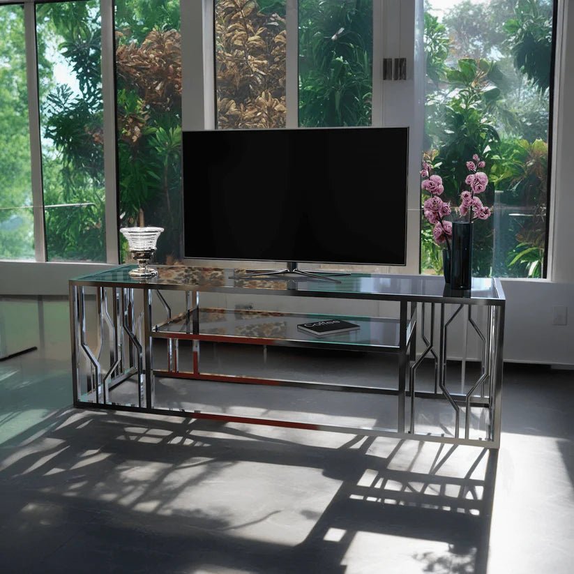rax65-homix-1.jpg Stainless Steel TV Table - ORX-065 - Image 1