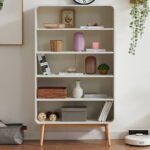 White Dorian 5 Tier Display Shelf - Image 2