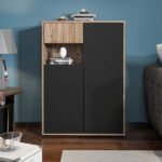 MDF wooden cabinet with melamine layer - KYN-136